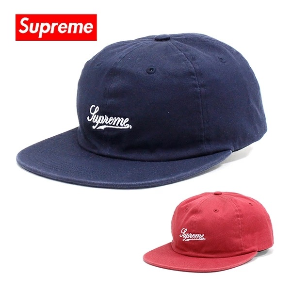 シュプリーム キャップ メンズ レディース Supreme 帽子 SCRIPT LOGO FITTED 6-PANEL CAP ダーク レッド ネイビー SS16H54 送料無料 ギフト プレゼ