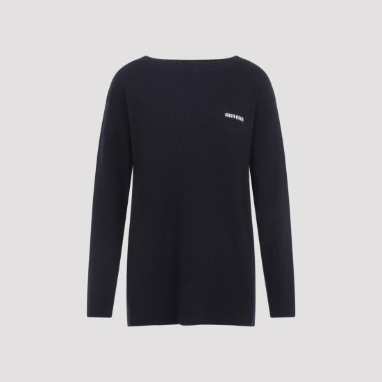 MIU MIU Women Sweater MML06WSOOO 1903 F0008 BLEU