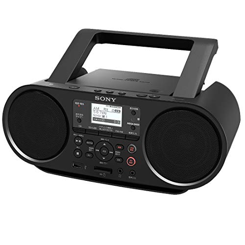 ソニー CDラジオ Bluetooth/FM/AM/ワイドFM対応 語学学習用機能 電池駆動可