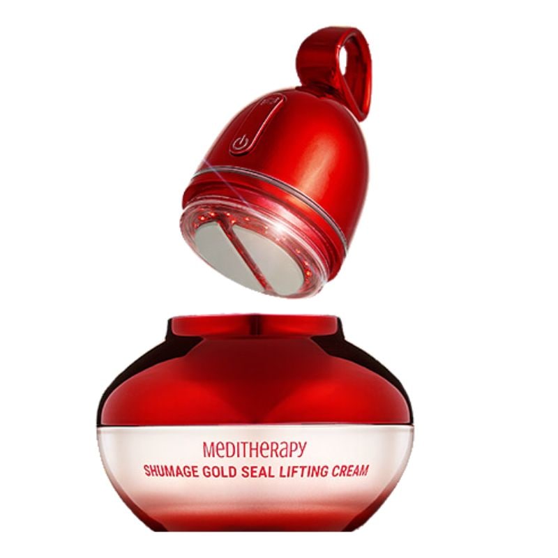 【限定セット】 【美顔器付き】シューマジリフトアップクリーム+EMS美顔器セット/ EMS美顔器 美容機器 コラーゲン ハリツヤ リフティング デバイス エステケア シワ たるみ リフトアップ 弾力