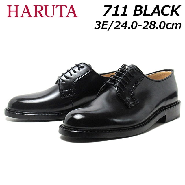 ハルタ 711 3E プレーンレースアップシューズ メンズ 靴