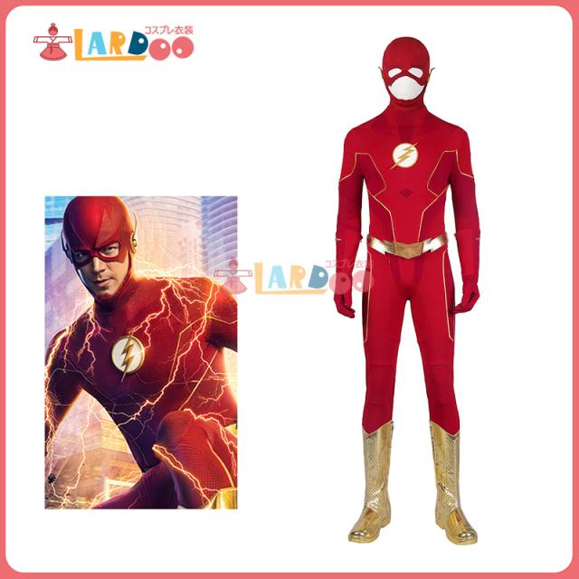新タイプ追加 激安販売 「フラッシュ」シーズン8 バリー・アレン The Flash season 8 Barry Allen コスプレ コスチューム [4906]