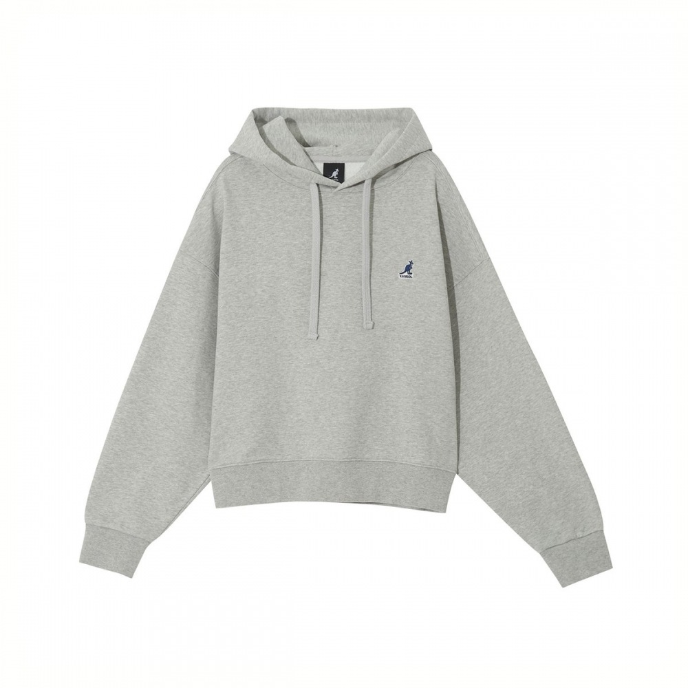 ブランド ウィメンズクラシックロゴフーディメランジグレー KREWHY51580