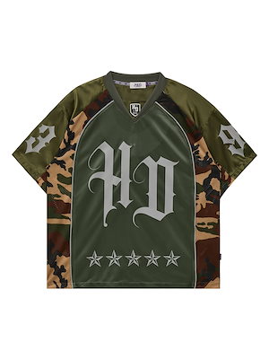 Qoo10 aeae STAR SIGN TEE カモフラージ