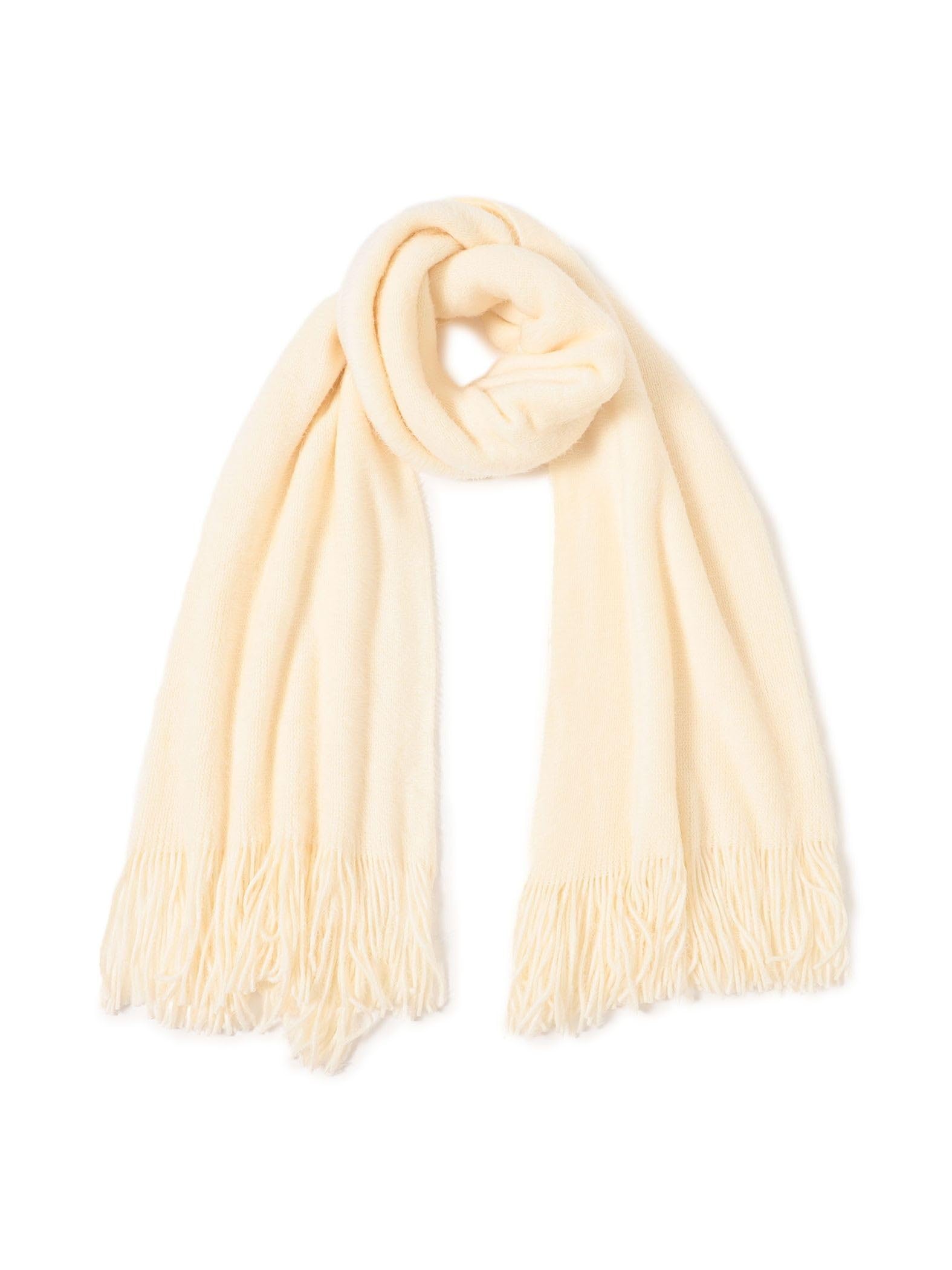 【ビームスの百名品】[レイビームス] マフラー・スカーフ 無地 カラー ロング マフラー レディース