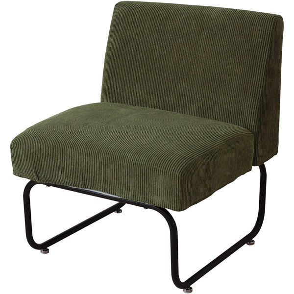 B.Bファニシング NVS-1PCGR コーデュロイグリーン NOVEMBER [１Pソファー] メーカー直送