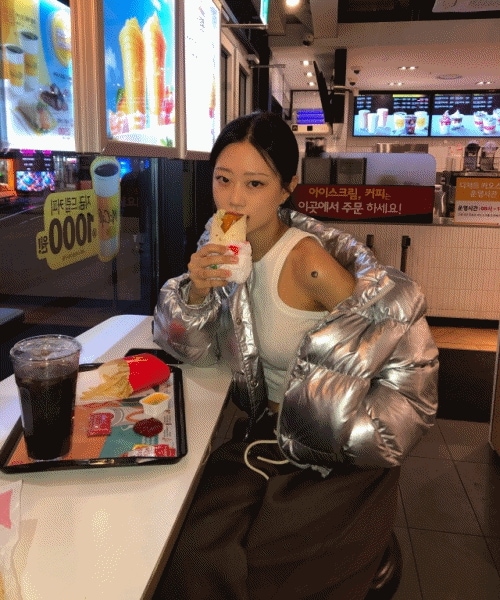 glossy padding [2color]