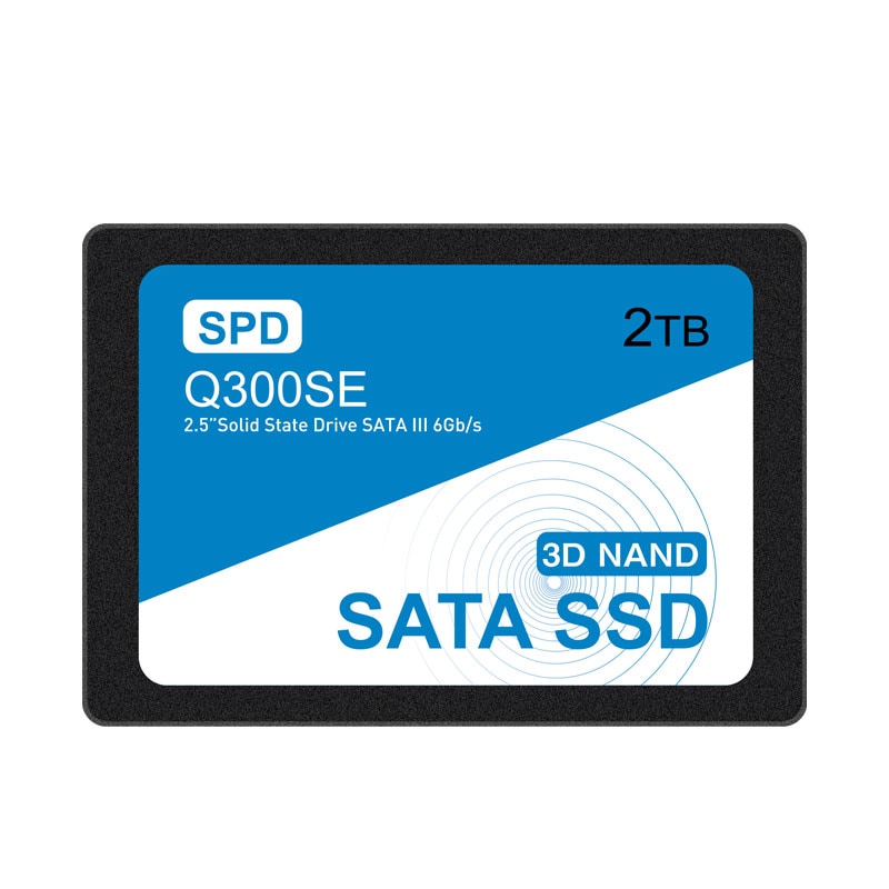 SPD SSD 2TB 内蔵 2.5インチ 7mm SATAIII 6Gb/s 550MB/s 3D NAND採用 PS4検証済み エラー訂正機能 Q300SE-2TS3D