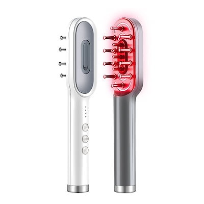 頭皮ブラシ RF 美顔器 電気ブラシ emsブラシ 頭筋 表...のサムネイル