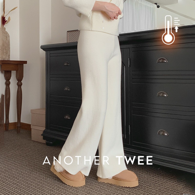 [tps0549] 韓国ファッションパーワイドニットパンツ 5,080円