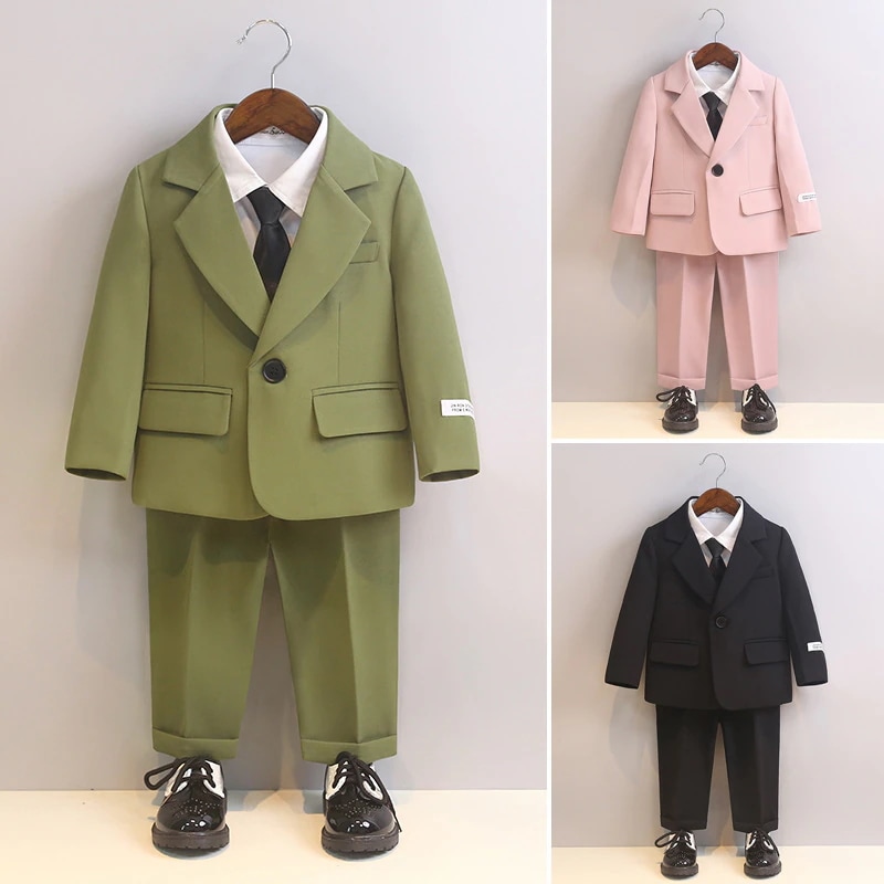 子供用 スーツ 男の子 カジュアル スーツ 司会 発表会 写真撮影 衣装 誕生日 1歳 ウェディング服