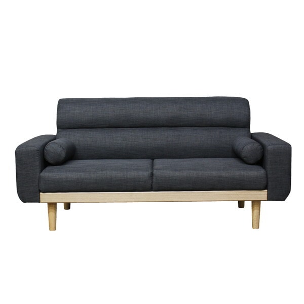 後藤家具物産 SO-20-GY グレー ハウ 2.5人掛ソファー メーカー直送