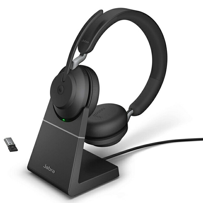 法人向け Evolve2 65 MS Stereo USB-A Stand Black 26599-999-989 2年保証付