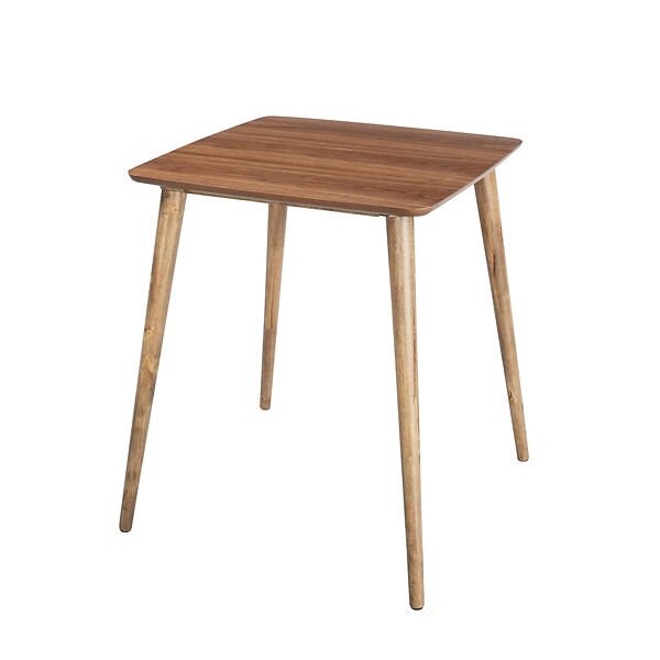 天然木で作られたダイニングテーブル ダイニングテーブル TAC-241WAL 代引不可同梱不可