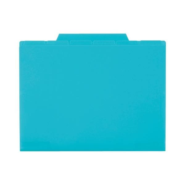 (まとめ) セキセイ アクティフ インデックスフォルダー A4 6インデックス 7ポケット ブルー ACT-906BU 1セット(5冊) (×3セット)