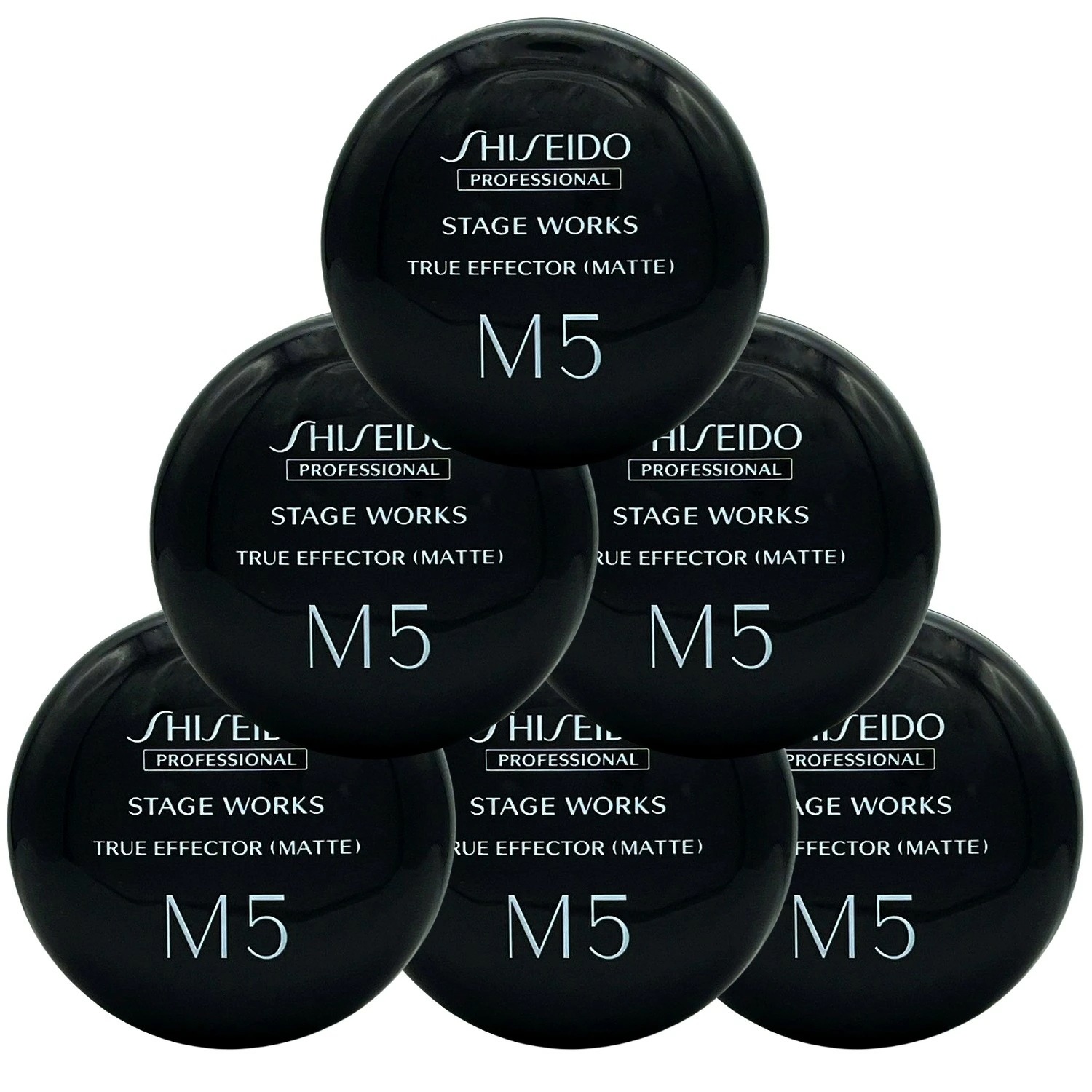 6個セット 資生堂プロフェッショナル ステージワークス トゥルーエフェクター (マット) 80g 超ハード スタイリング剤