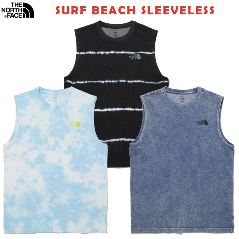 韓国正規品保証 関税負担なし NT7VP11A SURF BEACH SLEEVELESSデイリー 基本 着装 男子 女子 人気 韓国 ファッション 男女共用 アウトドア