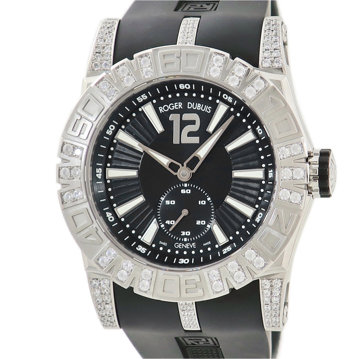 イージーダイバー DBSE0257 自動巻き メンズ ジルコニア 黒 バー 限定 3年保証