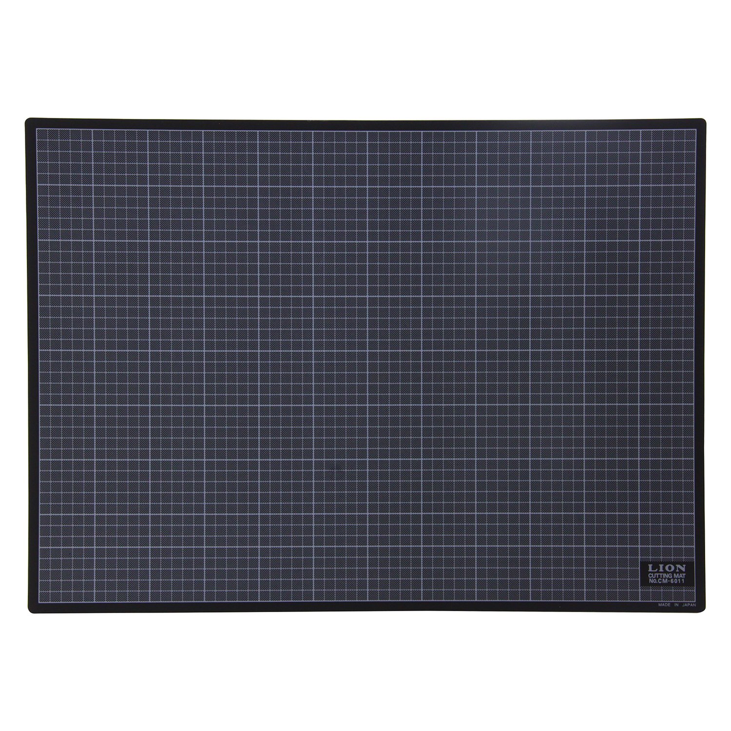 ライオン事務器 カッティングマット 620×450mm CM-6011 黒/黒