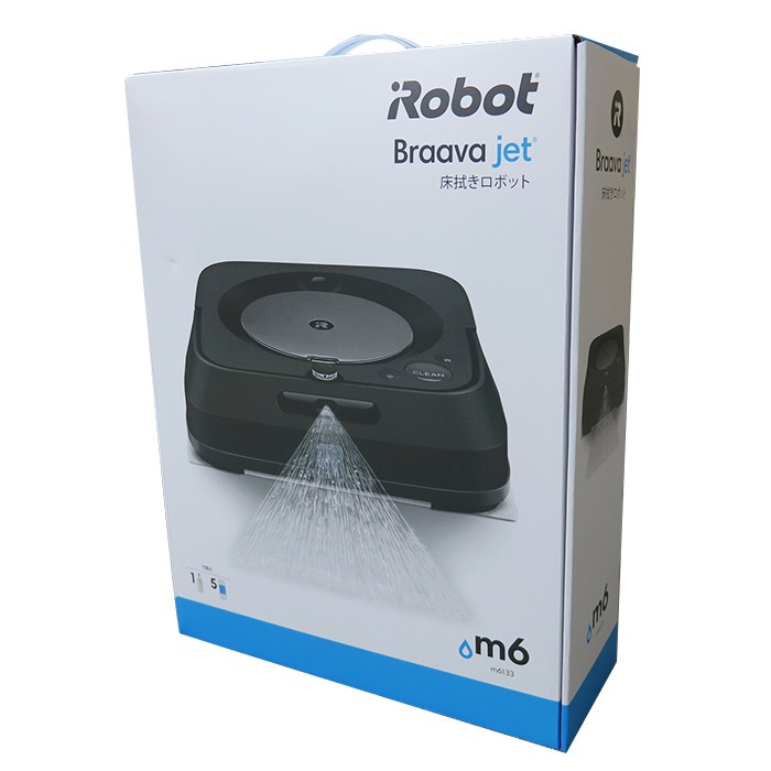 ブラーバ ジェット m6 床拭きロボット Braava jet m613360 グラファイト