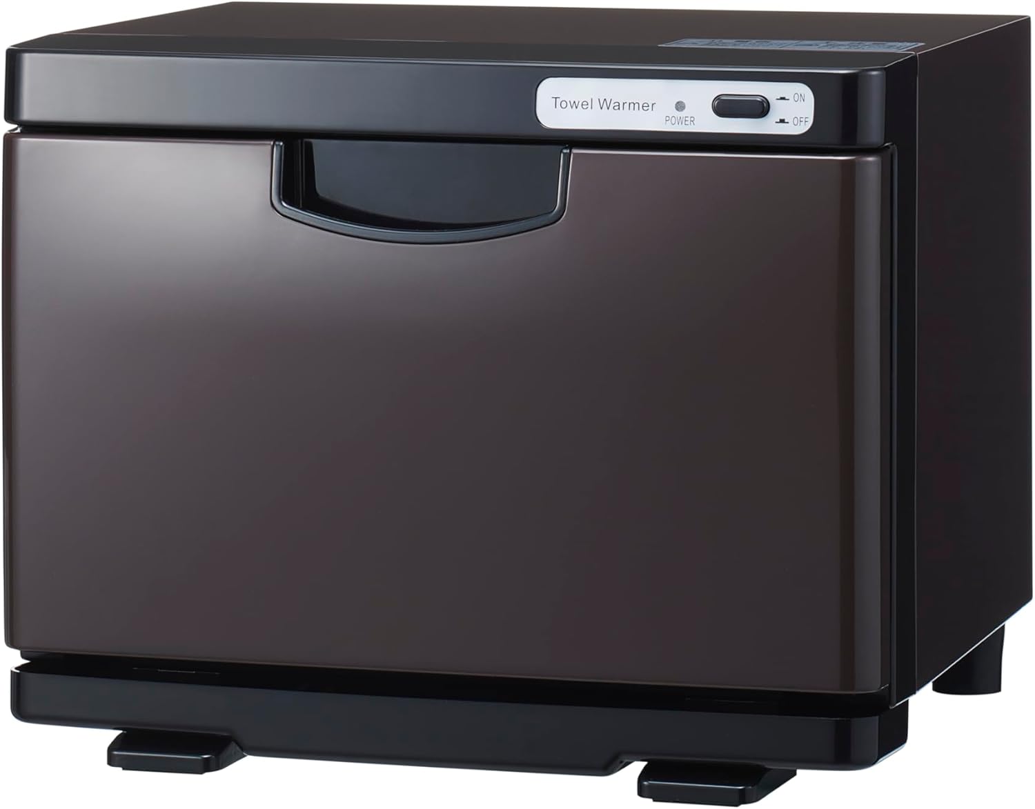 タオルウォーマー K 前開き Sサイズ 7.5L ブラウン/ブラック 大容量 業務用 おしぼり おしぼり蒸し器 ホットボックス コンパクト 蒸しタオル