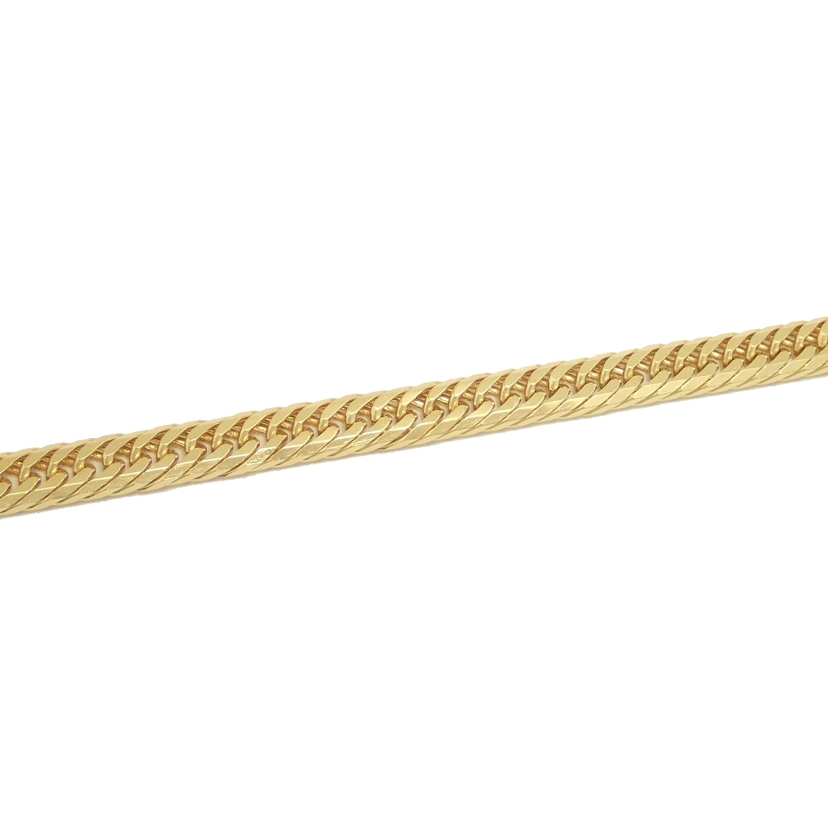 キヘイ ネックレス K18 18金 ゴールド 20.2g 40.0cm YG 8面T トリプル 日本造幣局検定マーク入り 20g 前