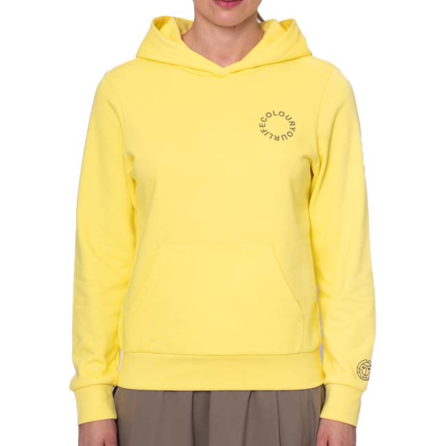 海外サイズ BIDI BADU(ビディバドゥ) 2025 SP レディース SPECTRUM スペクトラム チル フーディ パーカー W1270018-YWイエロー(25y2mテニス)
