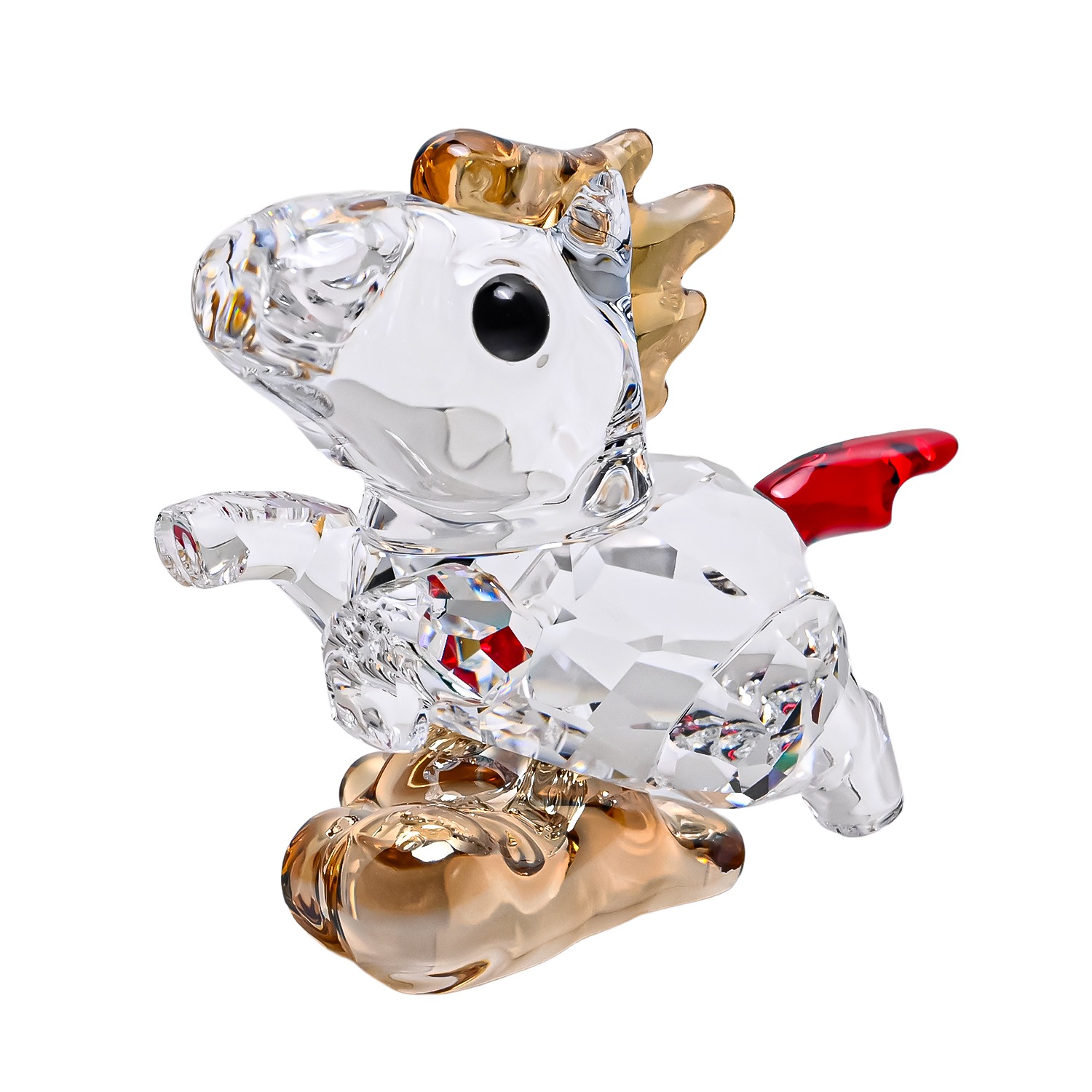 クリスタルフィギュア アジアシンボル アドーラブル ホース 十二干支 午 午年 馬 5701280