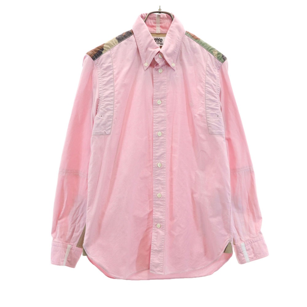 アイジュンヤワタナベコムデギャルソンマン 2013年 日本製 長袖 ボタンダウンシャツ eYe JUNYA WATANABE COMME des GARCONS MAN オックスフォード メンズ
