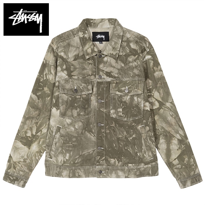 STUSSY ステューシーSTUSSY DYED RANCH JACKET　ワークジャケット　st17