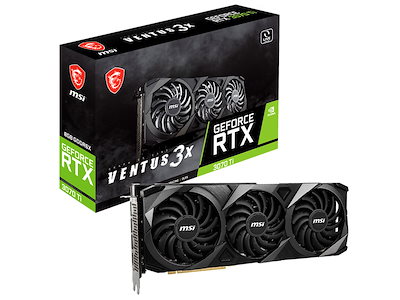 他サイト： MSI グラフィックボード GeForce RTX 3070 Ti VENTUS 3X 8G OC [PCIExp 8GB] 即納OKの商品画像
