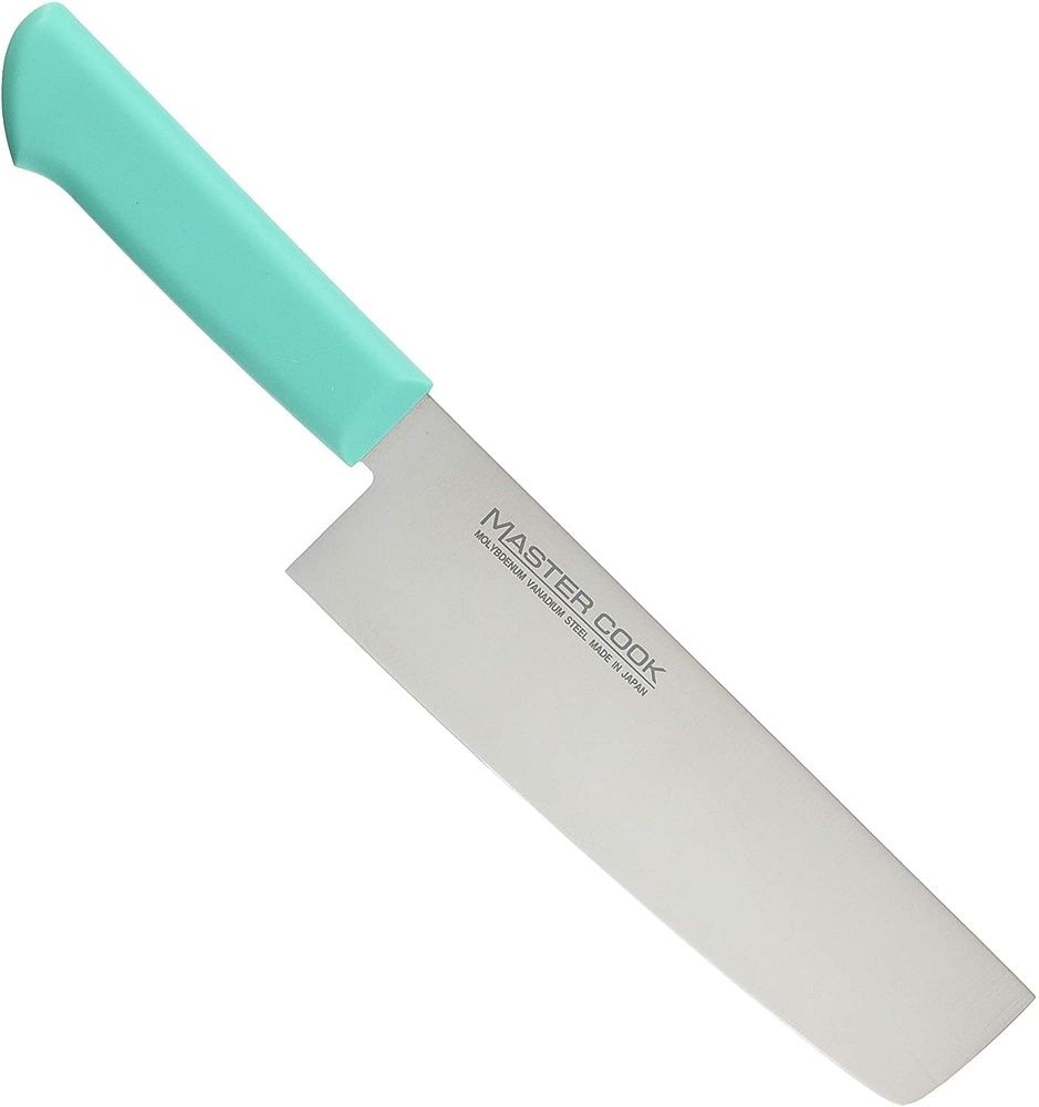 片岡製作所 マスターコック 抗菌カラー包丁 MCNK-180 菜切包丁 18cm グリーン