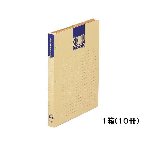 スクラップブックD(とじ込み式・ドットガイド入り) A4 10冊 コクヨ ﾗ-D40 4,897円