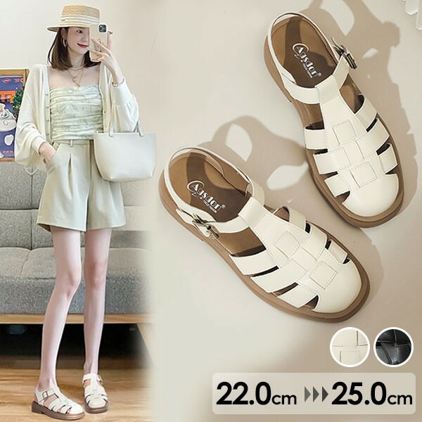 グルカサンダル フィッシャーマンサンダル ストラップサンダル グラディエーター ローヒール レディース サンダル かかと あり フラット 編み込みサンダル 春 夏 春夏 メッシュ 靴 夏 ベルト 靴