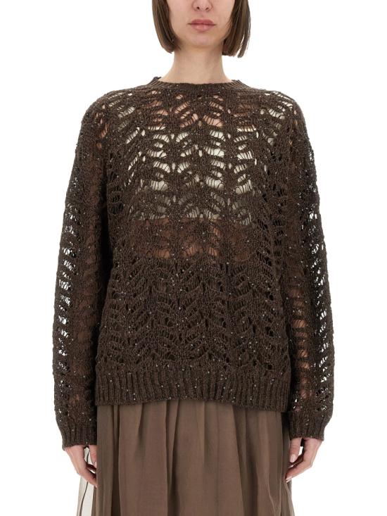 BRUNELLO CUCINELLI Women Sweater MGD562310 C3974 BROWN