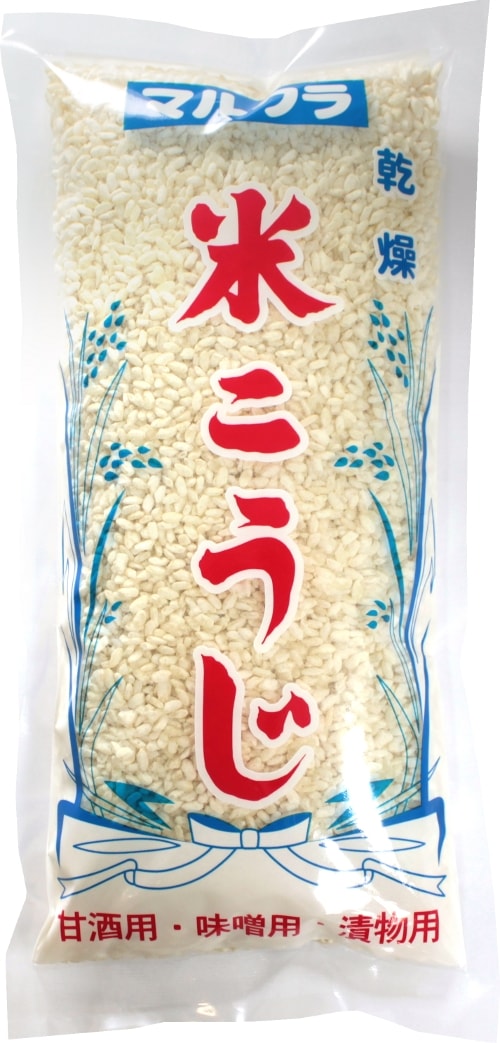 国産 乾燥 白米こうじ 500g 10個セット 1ケース販売 マルクラ 米麹 白米 国産米 甘酒 発酵食 糀 常温 まとめ買い