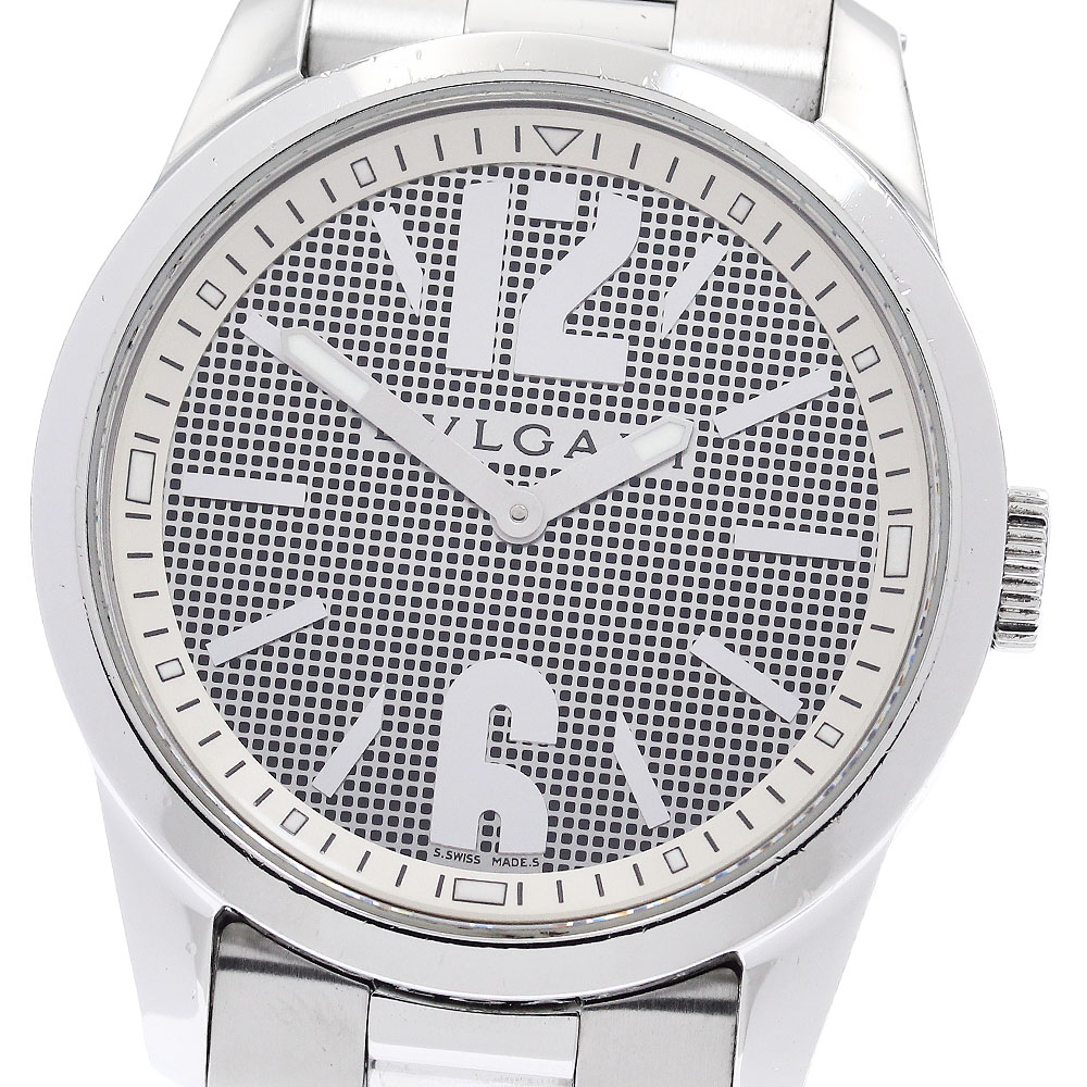 ブルガリ BVLGARI ST37S ソロテンポ クォーツ メンズ _941196【中古】