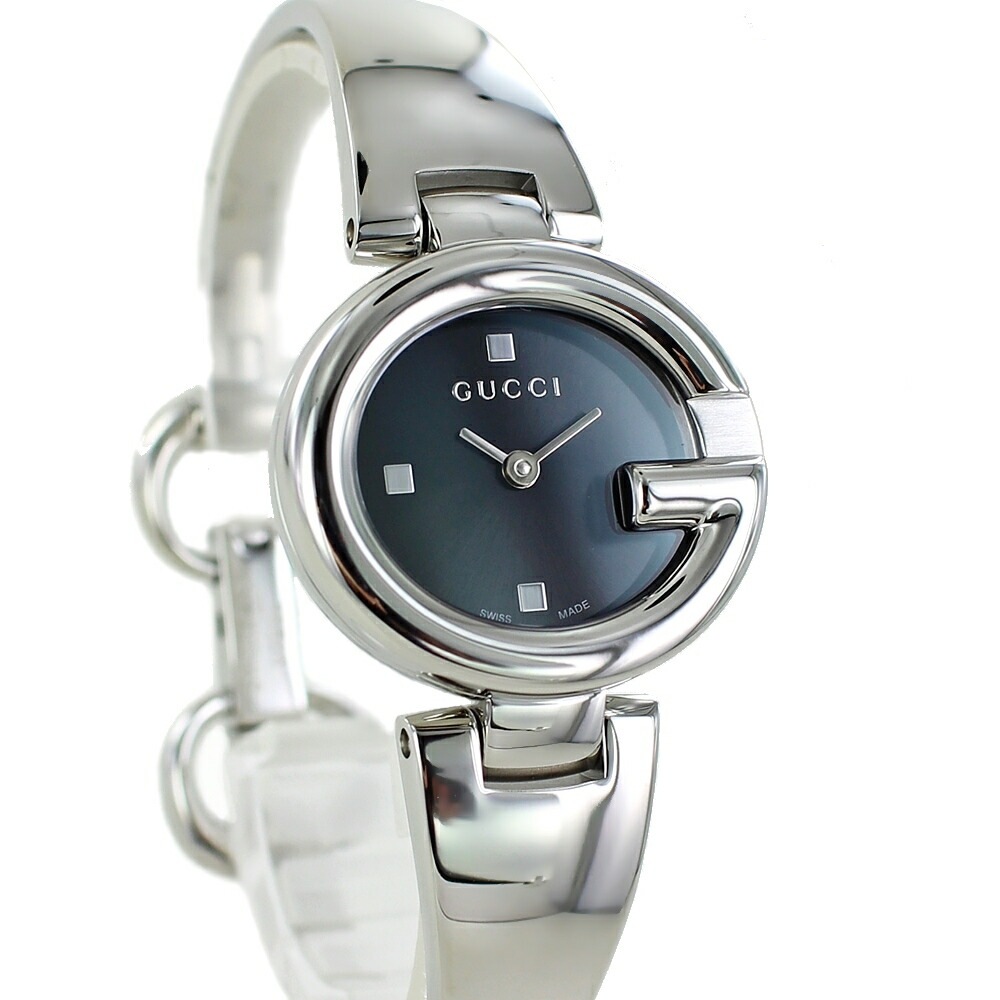 グッチ 腕時計 手表 収納ケース付き 女性 プレゼント レディース グッチ時計 おしゃれ ブランド バングルウォッチ 誕生日 記念日 ブラック 黒文字盤 シルバー gucci 記念日 ポイント消化