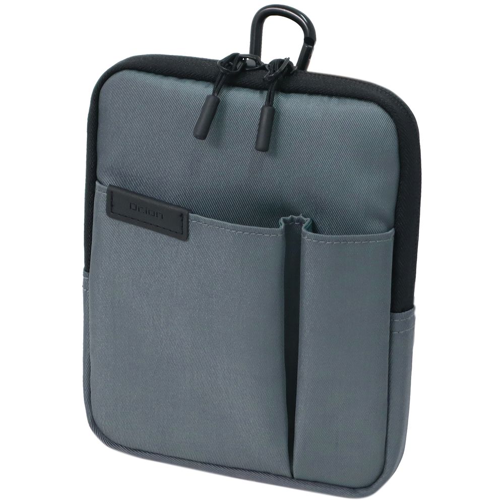 （まとめ買い）収納 Dr.ion マルチホルダー トップファスナー S ブルーグレー 304DRGY [x3]