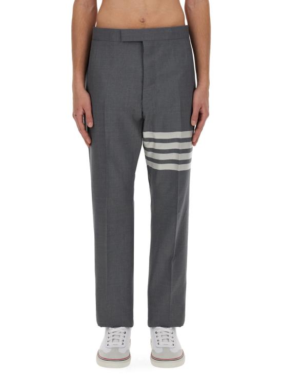THOM BROWNE Men Straight Pants MTC001A 06146035 GREY