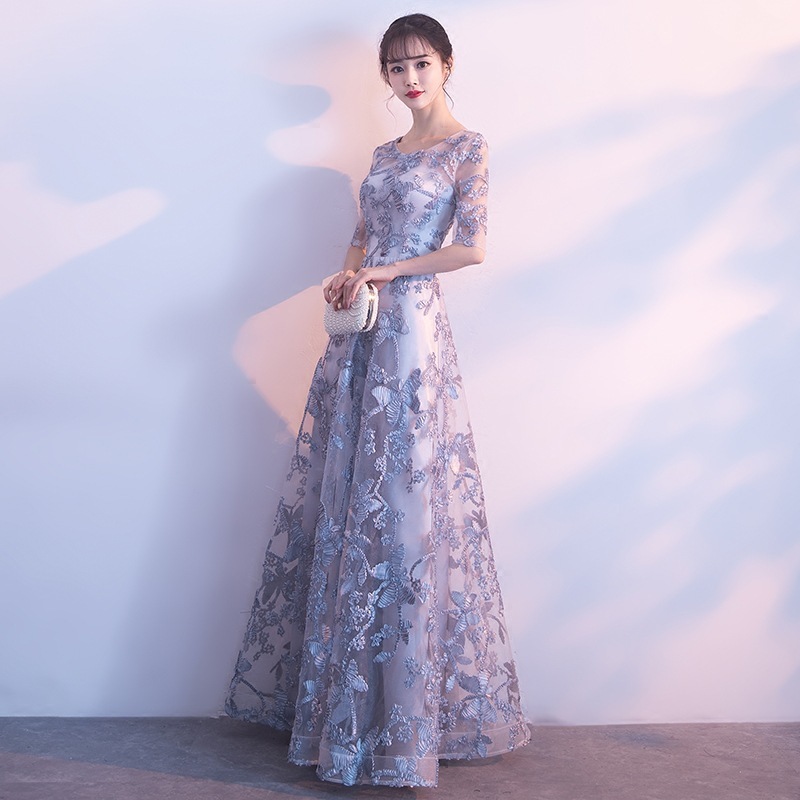 ウェディングドレス 花嫁 二次会 ウエディングドレス 結婚式 ロングドレス Aラインドレス オフショルダー トレーン 海外挙式 披露宴 ブライダル 編み上げ 華やか-274