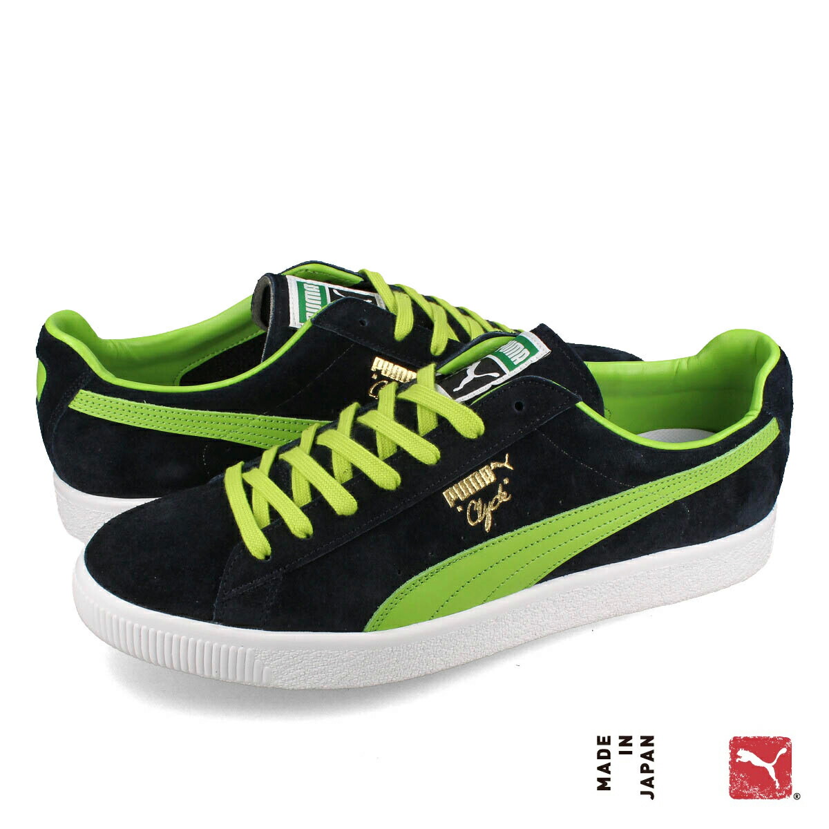 PUMA CLYDE CLYDEZILLA MIJ 【MADE IN JAPAN】 【日本製】 NAVY/LIME SMASH