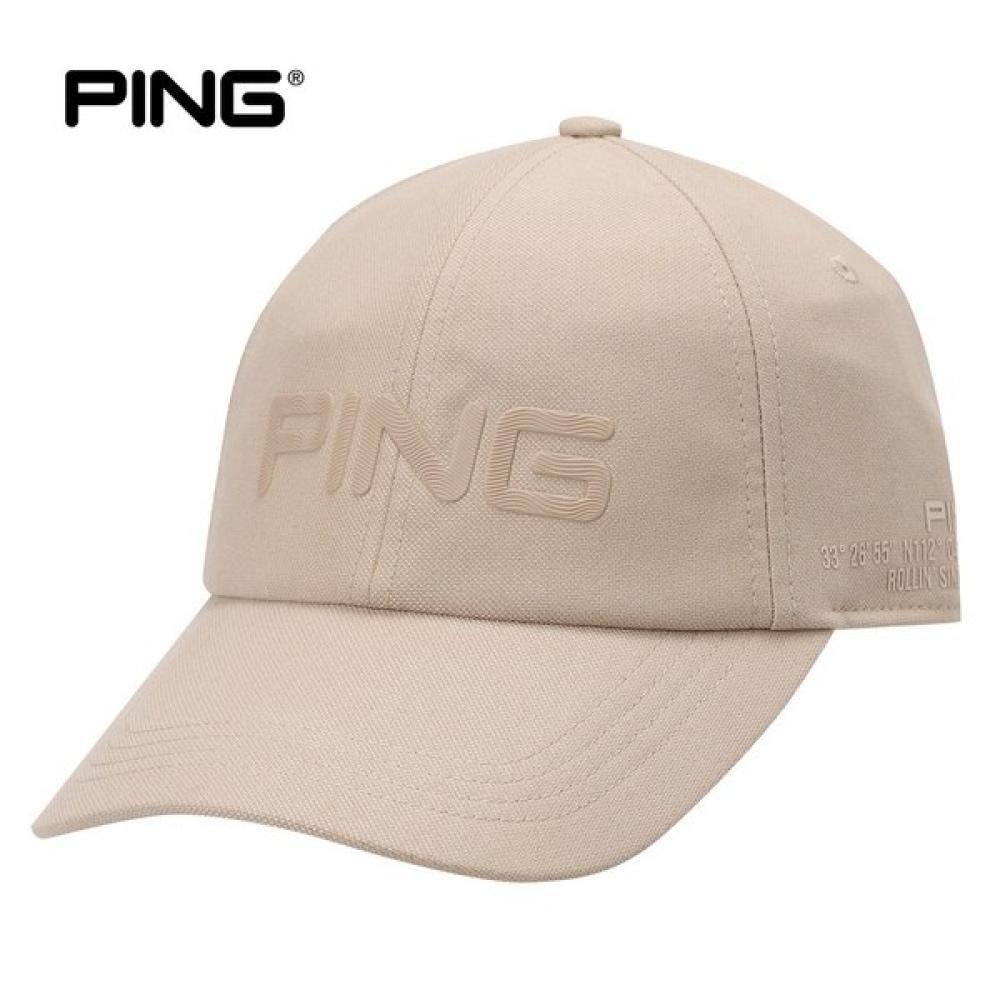 (ping) メンズベーシックロゴボールキャップ