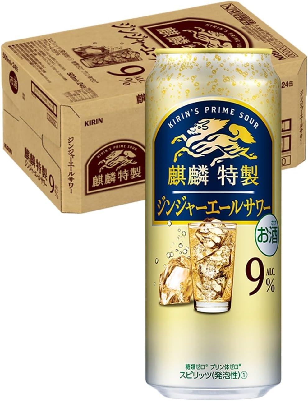 【送料無料】キリン 麒麟特製 ジンジャーエールサワー 500ml1ケース/24本【北海道沖縄県東北四国九州地方は必ず送料がかかります】 4,622円