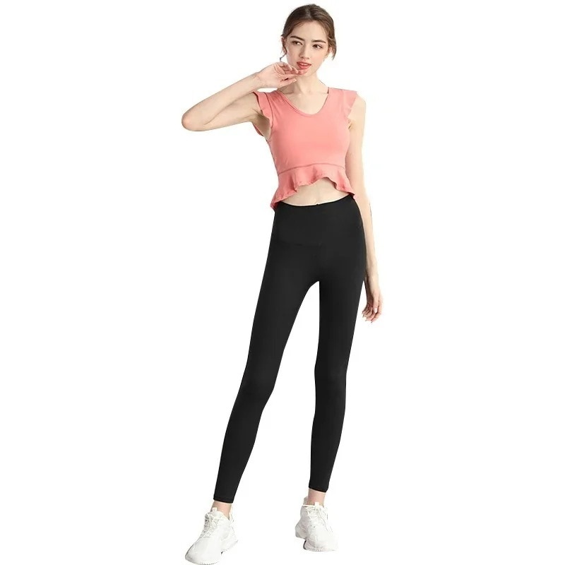 【wanzhen】ヨガウェア おしゃれ 上下2点セット スポーツウェア レディース ロングレギンス ブラトップ ストレッチグッズ ヨガ ストレッチ バンド ベルト ヨガロープ 運動 おしゃれヨガウェア