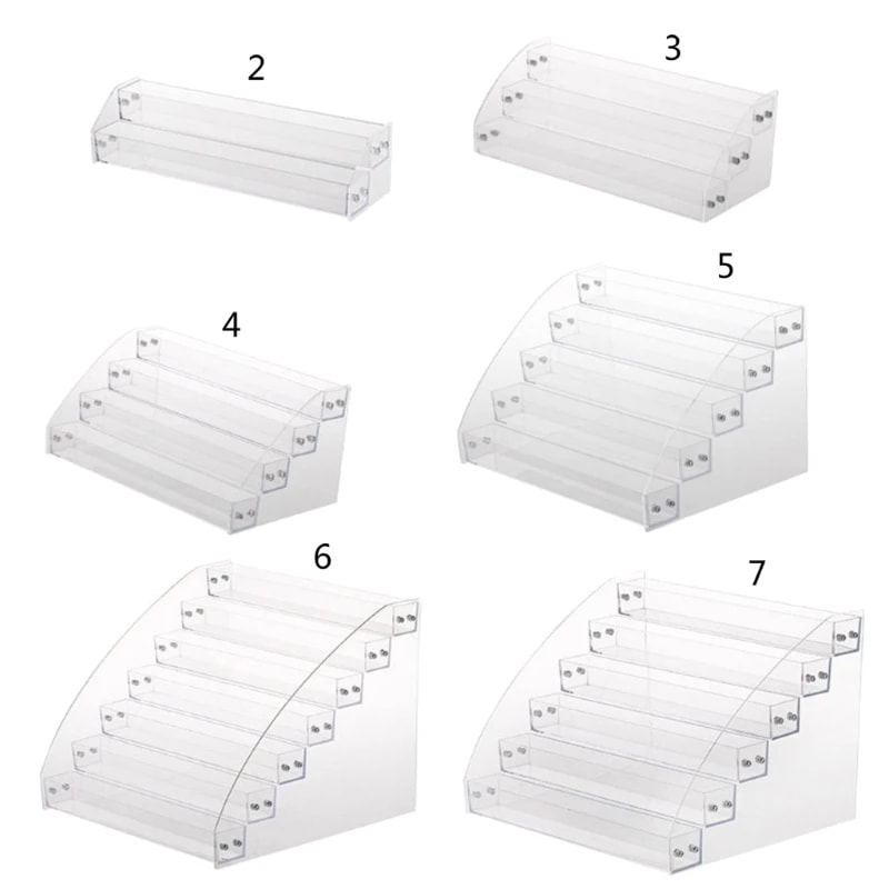 27レベルの収納ボックス,液体顔料ボトル,透明アクリル,口紅オーガナイザー,ジュエリーディスプレイ,マニキュアスタンド