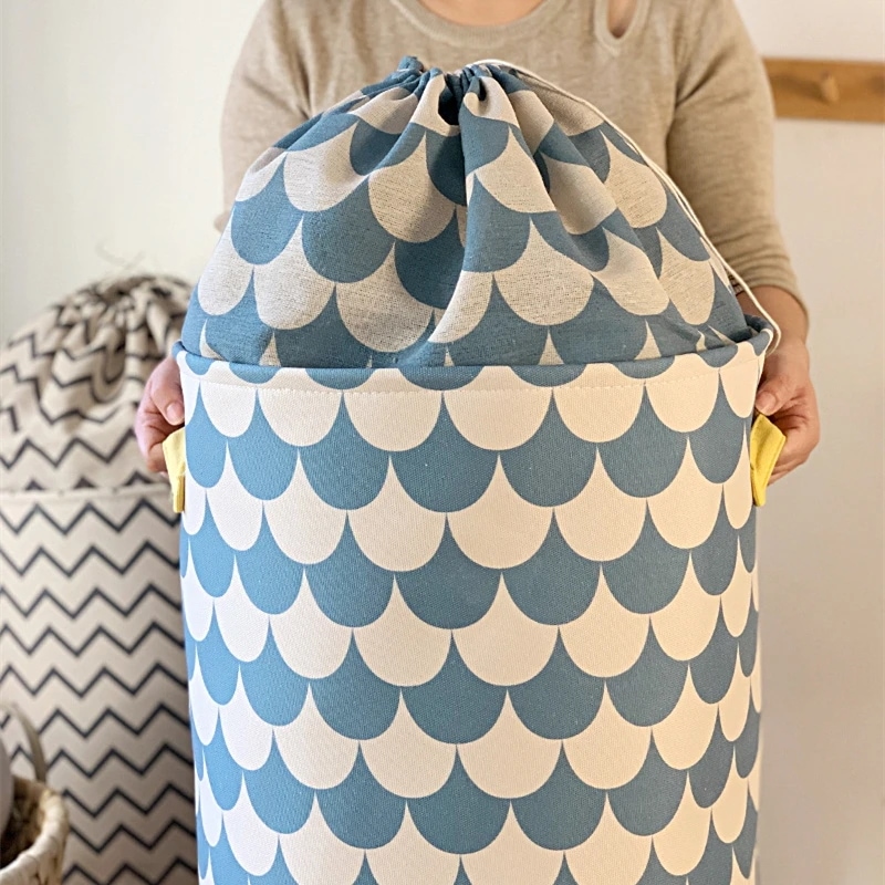 納期21日収納バスケットとコード付きの厚手の衣類,リネンリネンの衣類,子供のおもちゃ,雑貨