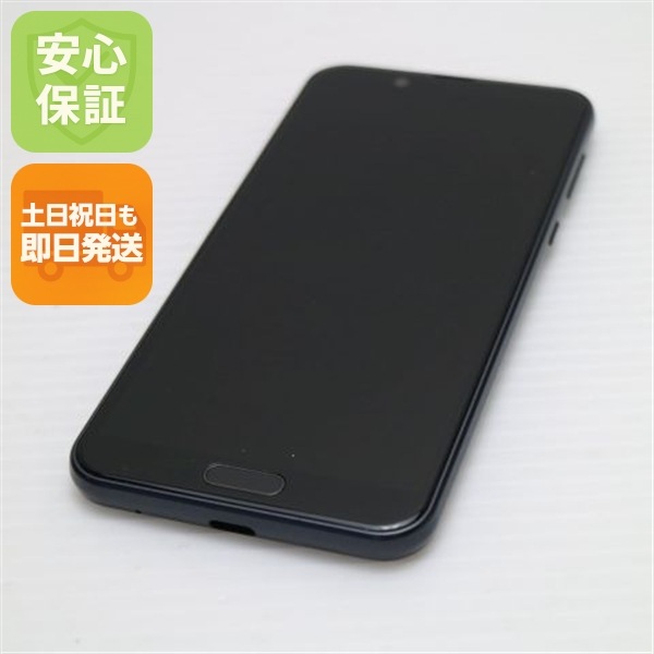 新品同様 SHV43 AQUOS sense2 ニュアンスブラック 122