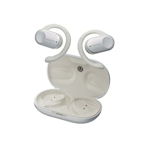 ナガオカ BT832OWSPWH オープンイヤー型完全ワイヤレスイヤホン IPX5防水 パールホワイト 4,411円