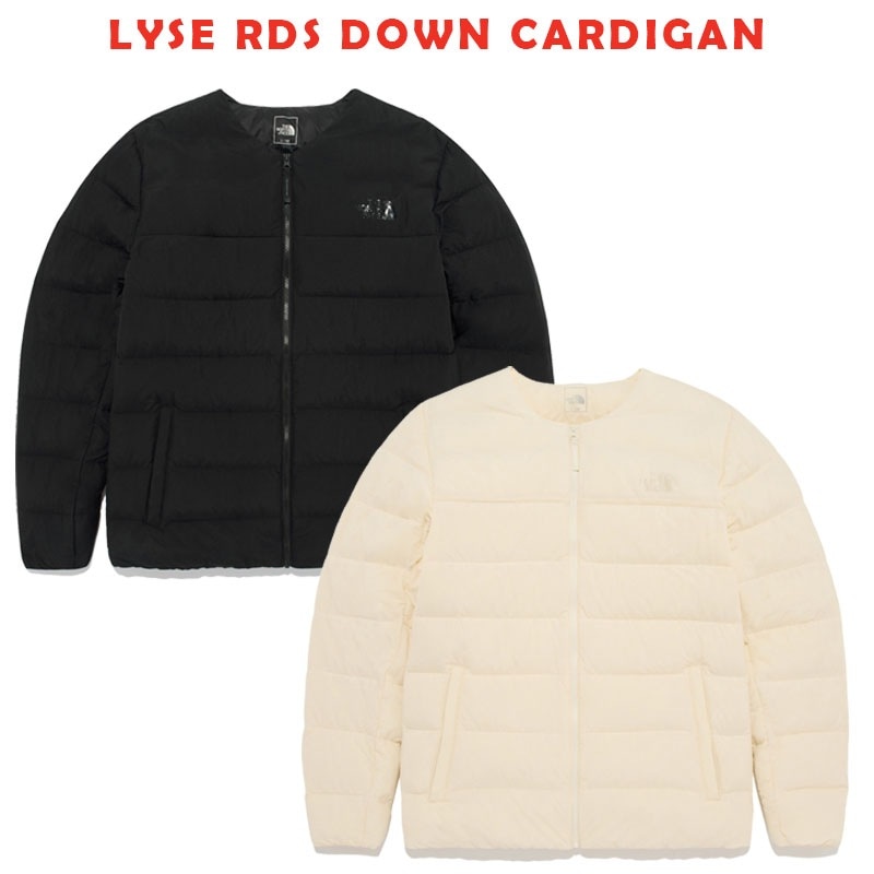 韓国正規品保証 関税負担なし NJ1DQ15A LYSE RDS DOWN CARDIGAN デイリー 基本 着装 男子 女子 人気 韓国 ファッション 男女共用 アウトドア
